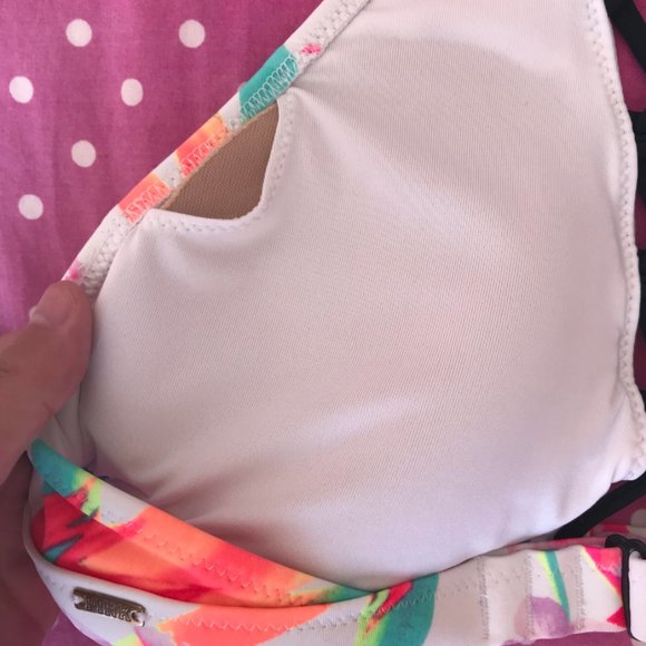 NWOT PINK Bikini Top - Picture 3 of 4